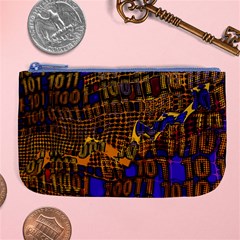 Binary Code Transformation Large Coin Purse by Wegoenart