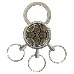 Brain Technology Data Digital 3-ring Key Chain by Wegoenart