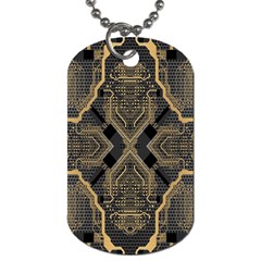 Brain Technology Data Digital Dog Tag (two Sides) by Wegoenart