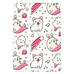 Cute-animals-seamless-pattern-kawaii-doodle-style Removable Flap Cover (s)