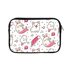 Cute-animals-seamless-pattern-kawaii-doodle-style Apple Ipad Mini Zipper Cases