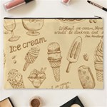 Ice-cream-vintage-pattern Cosmetic Bag (XXXL) Back