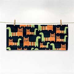 Seamless-pattern-with-cats Hand Towel