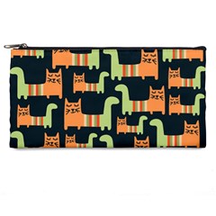 Seamless-pattern-with-cats Pencil Case