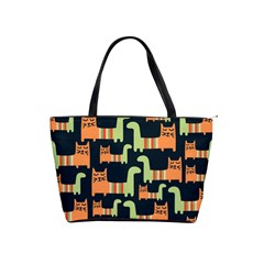 Seamless-pattern-with-cats Classic Shoulder Handbag