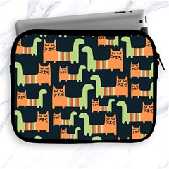 Seamless-pattern-with-cats Apple Ipad 2/3/4 Zipper Cases by Jancukart