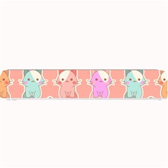 Cute-kawaii-kittens-seamless-pattern Small Bar Mat