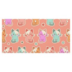 Cute-kawaii-kittens-seamless-pattern Banner and Sign 6  x 3 