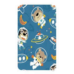 Seamless-pattern-funny-astronaut-outer-space-transportation Memory Card Reader (rectangular)