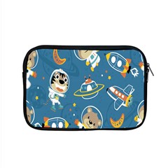 Seamless-pattern-funny-astronaut-outer-space-transportation Apple Macbook Pro 15  Zipper Case