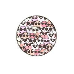 Cute-dog-seamless-pattern-background Hat Clip Ball Marker