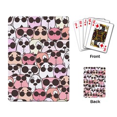 Cute-dog-seamless-pattern-background Playing Cards Single Design (rectangle) by Jancukart