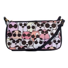 Cute-dog-seamless-pattern-background Shoulder Clutch Bag