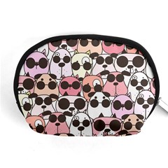 Cute-dog-seamless-pattern-background Accessory Pouch (medium) by Jancukart