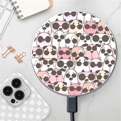 Cute-dog-seamless-pattern-background Wireless Charger