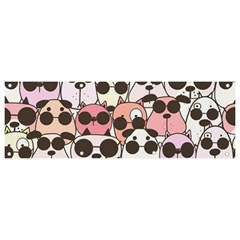 Cute-dog-seamless-pattern-background Banner And Sign 9  X 3 