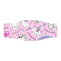 Beautiful Cute Animals Pattern Pink Beautiful Cute Animals Pattern Pink Rainbow Stretchable Headband