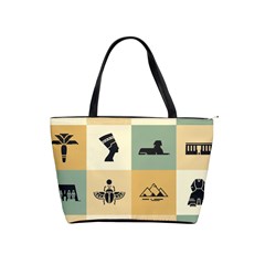 Egyptian-flat-style-icons Classic Shoulder Handbag