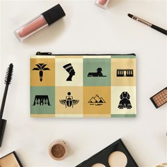 Egyptian-flat-style-icons Cosmetic Bag (small)