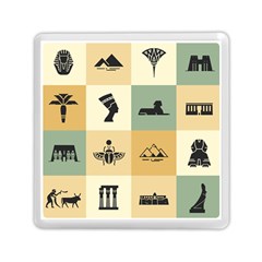 Egyptian-flat-style-icons Memory Card Reader (square) by Jancukart