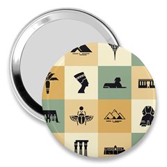 Egyptian-flat-style-icons 3  Handbag Mirrors