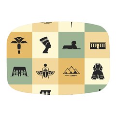 Egyptian-flat-style-icons Mini Square Pill Box