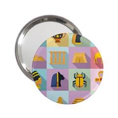 Egypt-icons-set-flat-style 2 25  Handbag Mirrors