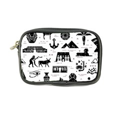 Dark-seamless-pattern-symbols-landmarks-signs-egypt --- Coin Purse