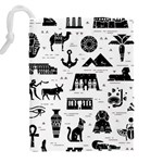 Dark-seamless-pattern-symbols-landmarks-signs-egypt --- Drawstring Pouch (4XL) Back