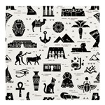 Dark-seamless-pattern-symbols-landmarks-signs-egypt --- Banner and Sign 4  x 4  Front