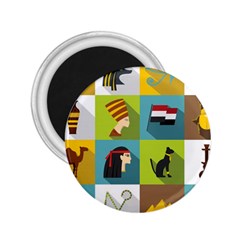 Egypt-travel-items-icons-set-flat-style 2 25  Magnets