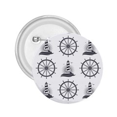 Marine-nautical-seamless-pattern-with-vintage-lighthouse-wheel 2 25  Buttons by Jancukart