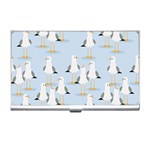 Cute-seagulls-seamless-pattern-light-blue-background Business Card Holder Front