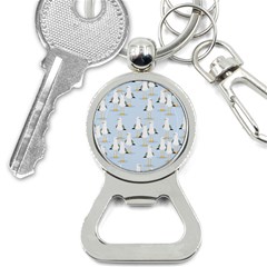 Cute-seagulls-seamless-pattern-light-blue-background Bottle Opener Key Chain