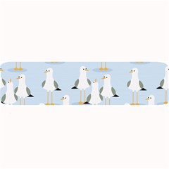 Cute-seagulls-seamless-pattern-light-blue-background Large Bar Mat