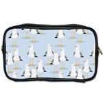 Cute-seagulls-seamless-pattern-light-blue-background Toiletries Bag (One Side) Front