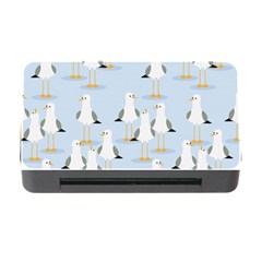 Cute-seagulls-seamless-pattern-light-blue-background Memory Card Reader With Cf