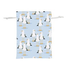 Cute-seagulls-seamless-pattern-light-blue-background Lightweight Drawstring Pouch (s)