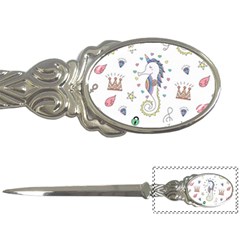 Seamless-pattern-cute-unicorn-cartoon-hand-drawn Letter Opener