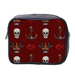 Tattoo-old-school-background-pattern Mini Toiletries Bag (Two Sides) Front