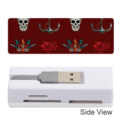 Tattoo-old-school-background-pattern Memory Card Reader (stick)