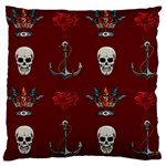 Tattoo-old-school-background-pattern Large Cushion Case (One Side) Front