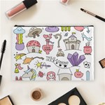 Fantasy-things-doodle-style-vector-illustration Cosmetic Bag (Large) Front