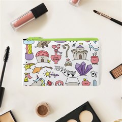 Fantasy-things-doodle-style-vector-illustration Cosmetic Bag (xs)