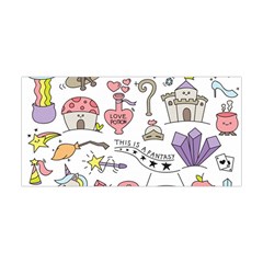 Fantasy-things-doodle-style-vector-illustration Yoga Headband