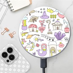 Fantasy-things-doodle-style-vector-illustration Wireless Charger by Jancukart