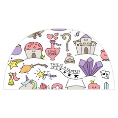 Fantasy-things-doodle-style-vector-illustration Anti Scalding Pot Cap