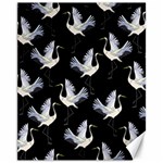 Crane-pattern Canvas 11  x 14  10.95 x13.48  Canvas - 1