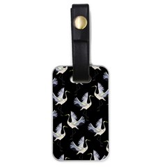 Crane-pattern Luggage Tag (one side)