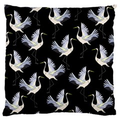 Crane-pattern Large Cushion Case (Two Sides)